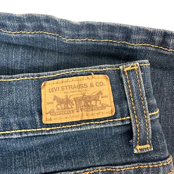 Levis Jeans Perfectly Slimming High Rise Boot Cut 512  Studded Pockets Size 16M - Picture 9 of 15